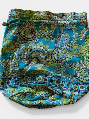Vera Bradley Peacock Paisley Ditty Bag